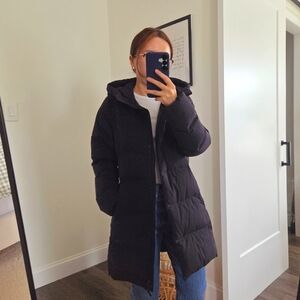 Uniqlo Black Down Puffer Jacket